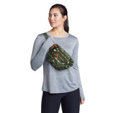 Eddie Bauer Stowaway Packable Waistpack | Sling | Fanny Pack | Travel | Foldable | Lightweight | Outdoor | 1L Ripstop Polyester - Maroon