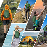 EgoNova 12L Ultralight & Thin Packable Daypack, Small Foldable Hiking Backpack Travel Bag, Water Resistant Day Pack for Men Women