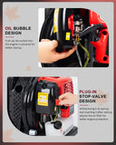 EIDOWA 63CC Gas Backpack Leaf Blower – 665 CFM, 205 MPH, Commercial - Grade Gas Blower for Landscaping, Snow Removal, and Heavy - Duty Yard Work – Lightweight, Quiet for Residential Areas (686 RPO)