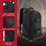Element Mohave Backpack, 15 Inch Laptop Bag, Padded Computer Bag for Commute or Travel, Black