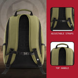Element Mohave Backpack, 15 Inch Laptop Bag, Padded Computer Bag for Commute or Travel, Green