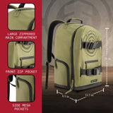 Element Mohave Backpack, 15 Inch Laptop Bag, Padded Computer Bag for Commute or Travel, Green