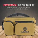 Element Posse Hip Pack, Fanny Pack Crossbody Belt Bag for Men and Women, Khaki