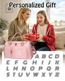 Elilier Easter Basket Stuffers, Duffle Bag Women Girls Gift: Dance Sports with Shoe Compartment, Large Capacity 32L, Weekender Overnight bags, Birthday Gifts for Women Girls Teens Kids