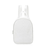 Energather Womens Backpack, PU Leather Backpack Purse Mini Backpacks, Elegant Small Backpacks for Women with Adjustable Strap (white)