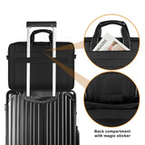 Enkinil 17 inch Waterproof Protective Laptop Messenger Briefcase with Adjustable Shoulder Strap, Men Women Travel/Business Bag Compatible with HP ZBook,ThinkPad,DELL Inspiron