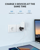EPICKA Universal Travel Adapter, International Plug Adapter Wall Charger with 20W USB - C PD & USB - A QC, All - in - One Pocket Size Adapter for USA EU UK AUS (Pocket 111, Black)