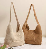 Epsion Women Straw Beach Bag Casual Bucket Tote Summer Woven Handbag Shoulder Bag Shopping Travel 2026