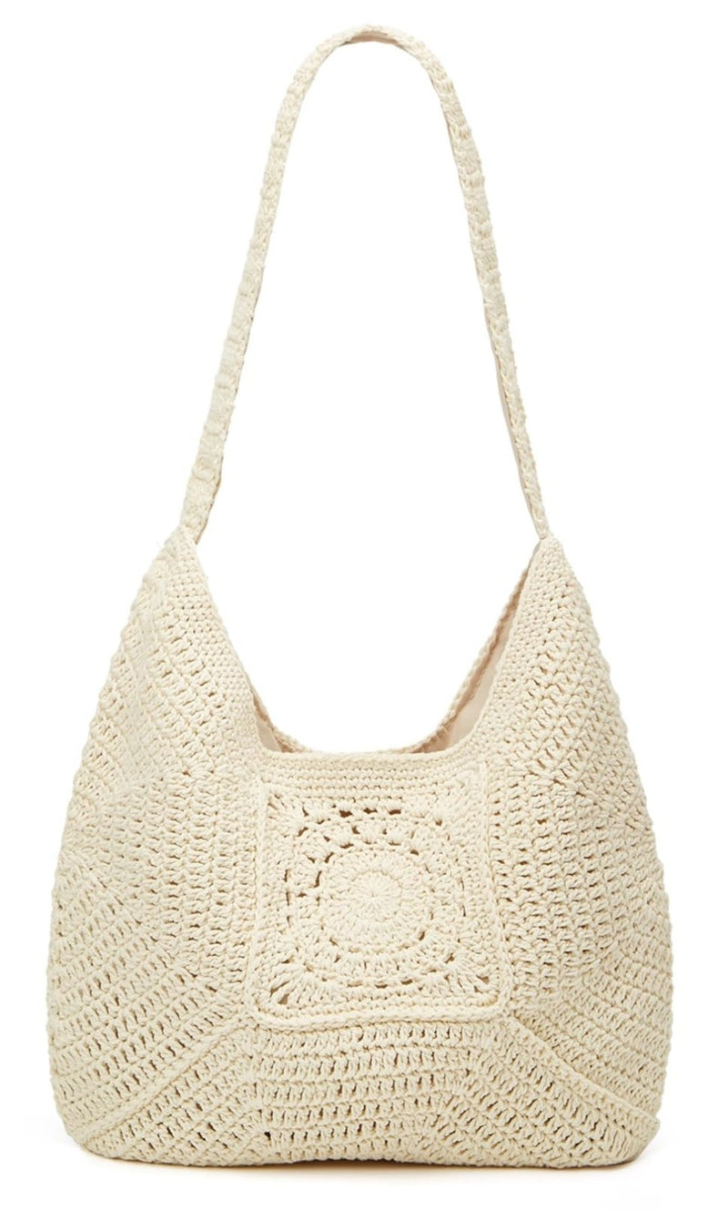 Epsion Women Straw Beach Bag Casual Bucket Tote Summer Woven Handbag Shoulder Bag Shopping Travel 2026