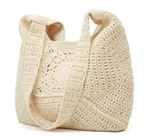 Epsion Women Straw Beach Bag Casual Bucket Tote Summer Woven Handbag Shoulder Bag Shopping Travel 2026