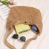 Epsion Women Straw Beach Bag Casual Bucket Tote Summer Woven Handbag Shoulder Bag Shopping Travel 2026