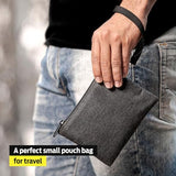 Epulse Small Smell Proof Bag - Odor Proof Bags Container - No Smell Scent Stash Pouch - Smellproof Bag Carbon Lined (Gray - 6x4 inch)