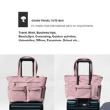 ESVAN Weekender Bag Carry On Bag Overnight Tote Travel Duffle with 13 Pockets for Travel,Work，Gym,Beach,Teacher,Nurse