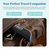 Etekcity Luggage Scale, Travel Essentials, Digital Suitcase Weight Scales for Travel Accessories, Hanging Baggage Scale with Temperature Sensor, Rubber Paint, 110 Pounds, Battery Included, Blue