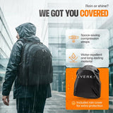 EVERKI Business 120 Pro 2 Laptop Backpack 40L W/Rain Cover Mesh Accessories Pouch & Quick Release Magnetic Keychain - 2 Travel Laptop Compartments Fit Up To 18.4"RFID Pocket Patented Corner Protection
