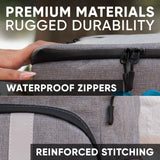 Everlasting Comfort Insulated Backpack Cooler - 54 Cans, 24 Hour Cooling, Wider Straps, Lightweight Leak Proof Liner, Portable Cooler Backpack Bag for Men Women Beach Picnic Travel Lunch Camping