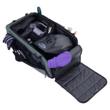 EVOC Gear Bag 55L Olive - Water - Repellent, Durable Cycling Travel Bag with Waterproof Separation Elements, Convertible Backpack Design, Spacious Organizer Compartments, Shoe and Clothing Divider, Idea