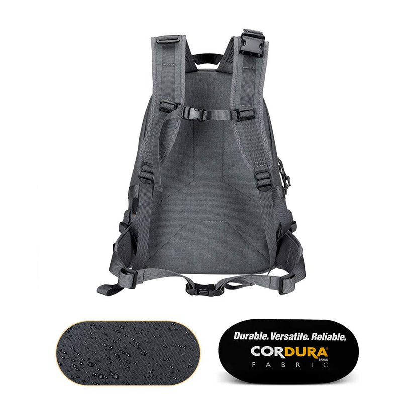 EXCELLENT ELITE SPANKER Military Tactical Backpack Detachable Backpack Quickly Turns into Outdoor Vest(Grey)