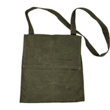 Exos Waxed Canvas Haversack, Bushcraft Shoulder Bag, Canvas Messenger Bag, Water-Resistant and Durable Gardening and Foraging Satchel - 12