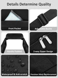 Expandable Travel Duffle Bag, Waterproof Weekender Overnight Bags for Women Men Hospital Bag for Women Labor Delivery Carry on Bag with Toiletry Bag for Travel Gym Airplanes(Black, X - Large)