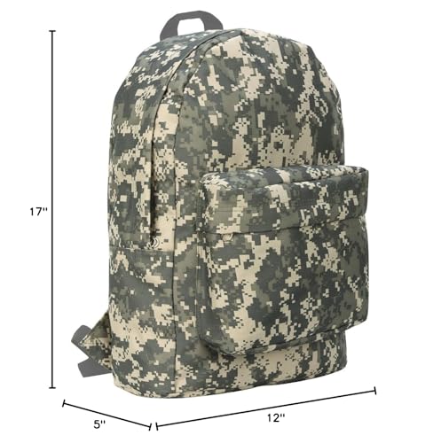 Explorer Backpack, ACU Camo, 7 x 12 x 6 - Inch