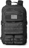 Falko Tactical Backpack for Men and Women, 50L Backpack 2.4x Stronger, Large Military Molle Rucksack, Bugout Backpack, Heavy Duty, Work and Outdoors