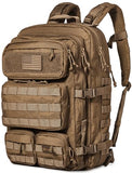 Falko Tactical Backpack for Men and Women 50L Backpack 2.4x Stronger Large Military Molle Rucksack, Bugout Backpack Outdoors | Backpacks4Less