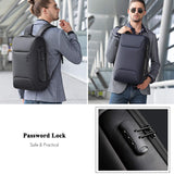FANDARE Laptop Backpack Business Anti - Theft Daypacks Travel Large Backpack with USB Charging Port Waterproof Computer Bag for Women & Men Fits 15.6 Inch Notebook Blue