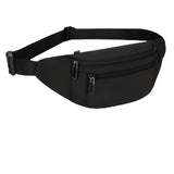 Fanny Pack Belt Bag for Men and Women, Anti-Theft Fanny Pack,Water-Resistant with 3-Zipper Pockets,waterproof fanny pack,Lightweight Running Waist Pack for Travel,Running,Hiking,Cycling