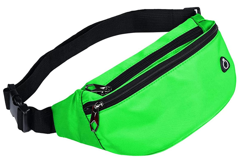 Fanny Pack for Men and Women, Waterproof Sports Waist Pack Bag for Travel Hiking Running Hands - free Wallets, Easy Carry Any Phone