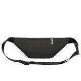 Fanny Pack for Men & Women, Fashion Waterproof Waist Packs with Adjustable Belt, Casual Bag Bum Bags for Travel Sports Running. （02 - Black）