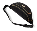Fanny Pack Waist Pack for Women, Fashion Waist Bag with Adjustable Strap for Travel Sports Running black