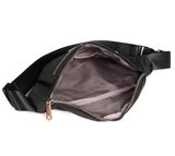 Fanny Pack Waist Pack for Women, Fashion Waist Bag with Adjustable Strap for Travel Sports Running black