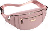 Fanny Packs Waist Pack for Women, Waterproof Waist Bag with Adjustable Strap for Travel Sports Running