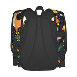 Fantasy Forest Mushrooms Grass Multipurpose School Bag Bookbag for Teenage Boys Girls Daily Backpack