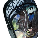 Fast Forward DC Comics Batman Backpack Gotham City 16" Bookbag with Adjustable Shoulder Straps