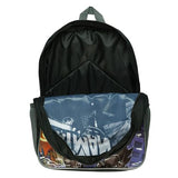 Fast Forward DC Comics Batman Backpack Gotham City 16" Bookbag with Adjustable Shoulder Straps