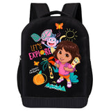 Fast Forward Dora the Explorer Backpack for Kids | Dora the Explorer Bookbag Featuring Adventure Graphic | Toddler Travel Bag, Lightweight Backpack for School | Ages 3+