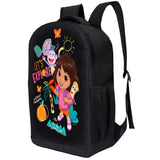 Fast Forward Dora the Explorer Backpack for Kids | Dora the Explorer Bookbag Featuring Adventure Graphic | Toddler Travel Bag, Lightweight Backpack for School | Ages 3+