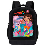 Fast Forward Dora the Explorer Backpack for Kids | Dora the Explorer Bookbag Featuring Colorful Adventure Graphic | Toddler Travel Bag, Lightweight Backpack for School | Ages 3+