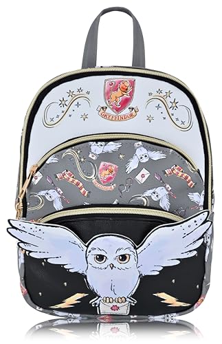 Fast Forward Harry Potter Backpack for Men, Women, Unisex | Cute PU Leather 10" Mini Backpack Purse | Backpacks4Less
