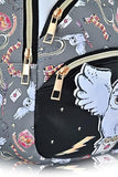 Fast Forward Harry Potter Backpack for Men, Women, Unisex | Cute PU Leather 10" Mini Backpack Purse