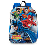 Fast Forward Justice League Toddler Boy Backpack for Kids - Toddler Back Pack with Padded Straps - Little Kids Bagpack - Comfy Preschool Backpack - 15