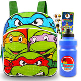 Fast Forward Teenage Mutant Ninja Turtles Mini Backpack for Boys, Girls Set - TMNT School Bag Bundle with 11
