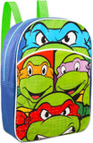 Fast Forward Teenage Mutant Ninja Turtles Mini Backpack for Boys, Girls Set - TMNT School Bag Bundle with 11" TMNT Backpack, Stickers, More | TMNT Backpack Preschool