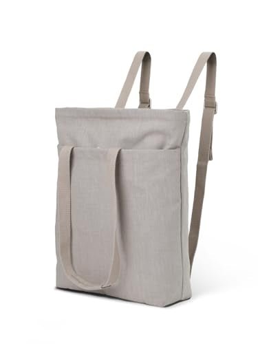 FASTFAIRY Tote Bag Backpack 2 in 1 ，Waterproof, holds 14" laptop