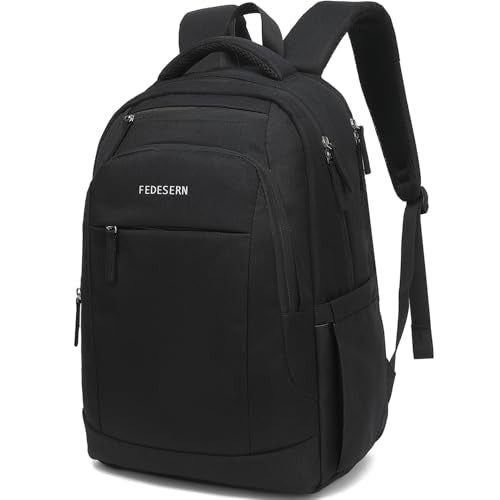 FEDESERN Smell Proof Backpack with Lock,Water Resistant Smell Proof Bags Travel Laptop Backpack,Large Capacity Carbon Enduring Smell | Backpacks4Less