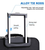 feilario 20in 2 Piece Softside Business Luggage Sets Waterproof Carry On Luggage Suitcase with Double Spinner Wheels