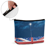 FekiLoot New Zealand Flag Makeup Bag for Purse Large Capacity Cosmetic Bags Aesthetic Accessories Storage Bag for Women Travel Toiletry Bags Portable Cosmetic Pouch