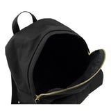 FENDI Baguette Logo Backpack, Black Nylon, Backpack for Women 8BZ048